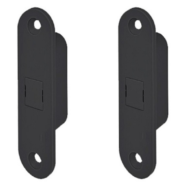 Magnete Fisso per Telaio Legno Touch mm.82x22x15h Nero   AGB